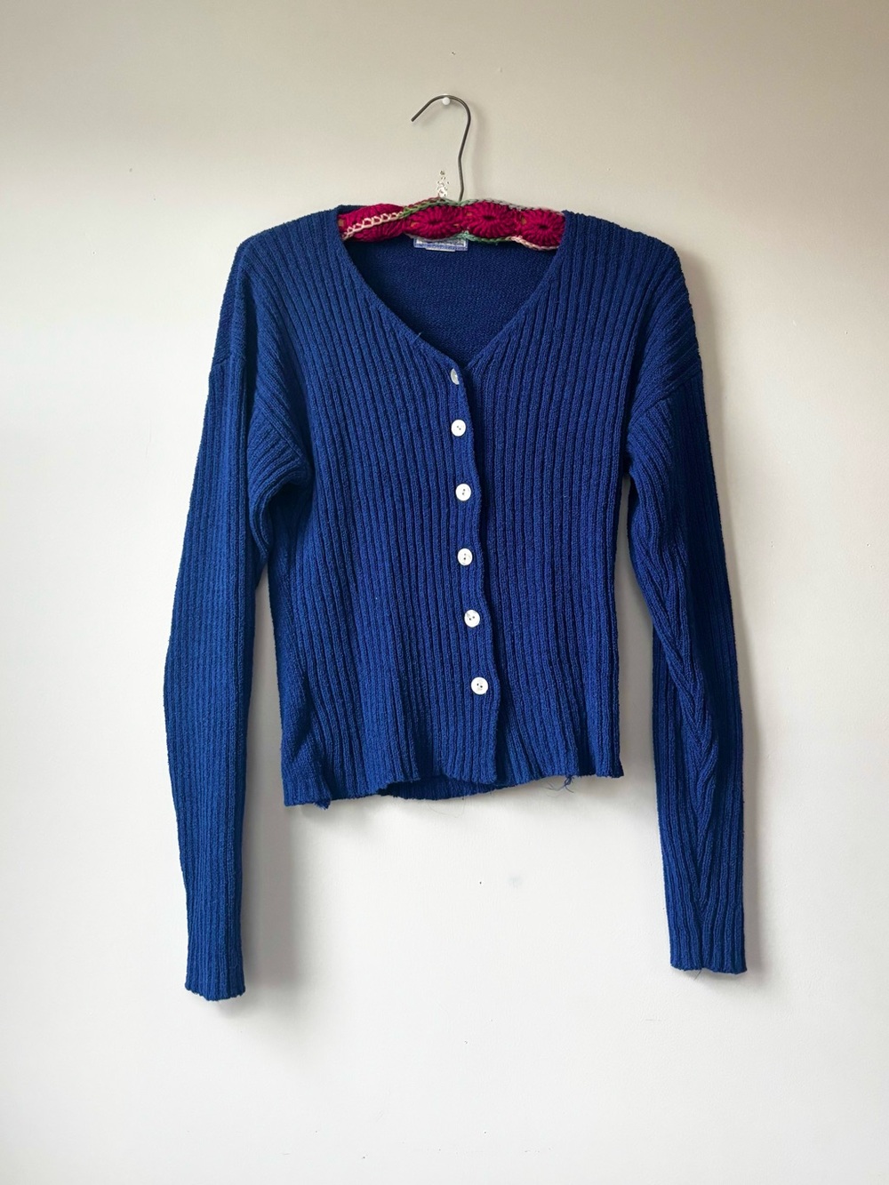 Vintage Blueberry Cardigan